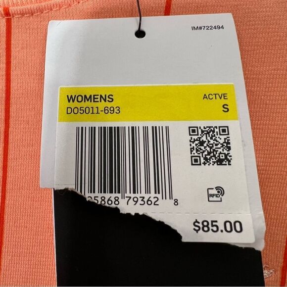 Air Jordan Women's Heritage Dress Orange Size S New - Picture 12 of 14